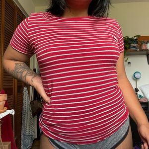 brandy melville stripped top